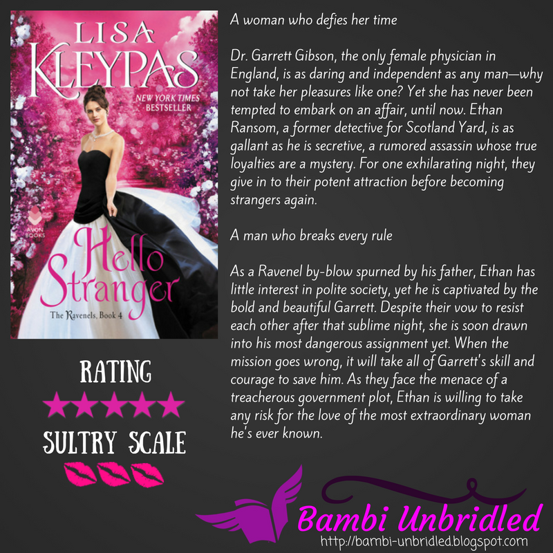 Bambi Unbridled ARC Review Hello Stranger by Lisa Kleypas