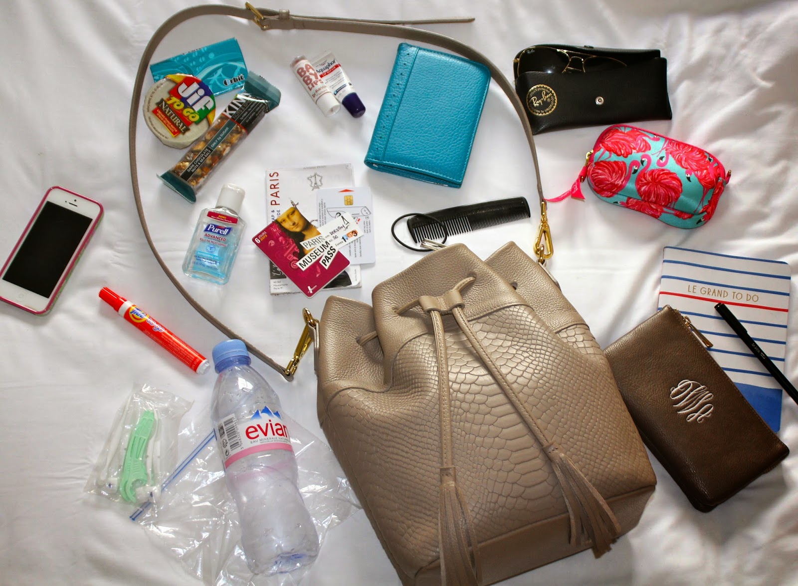 Prep In Your Step What's In My Purse While Traveling Through Europe