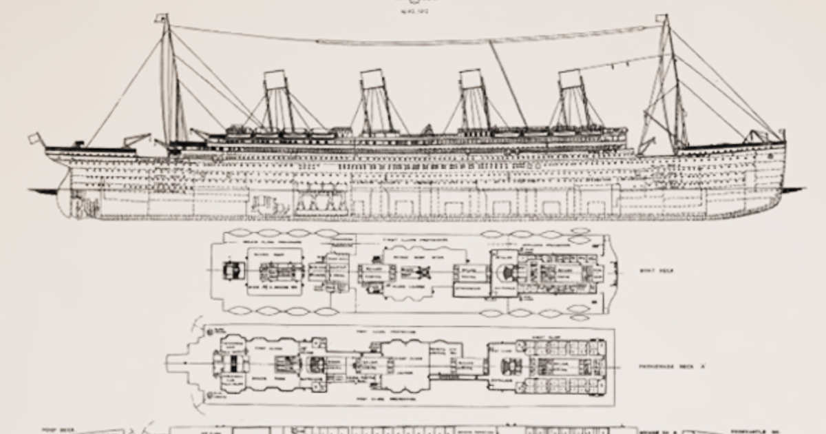 Virtual Dream & Travel: A Night to Remember - Titanic Deck Plan