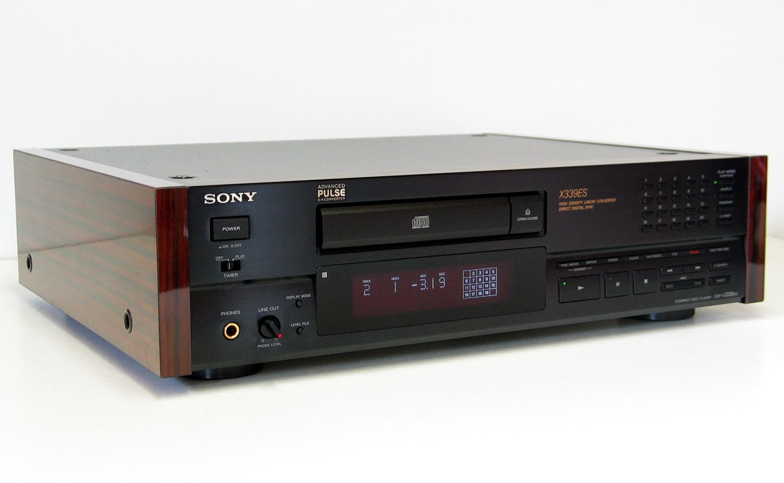 Sony CDP X339ES CD Player AudioBaza sony-cdp-x339es-cd-player-audiobaza