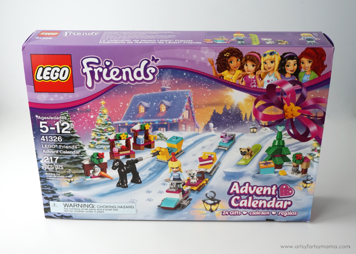 Count down the days to Christmas with buildable gifts in the LEGO Friends Advent Calendar!