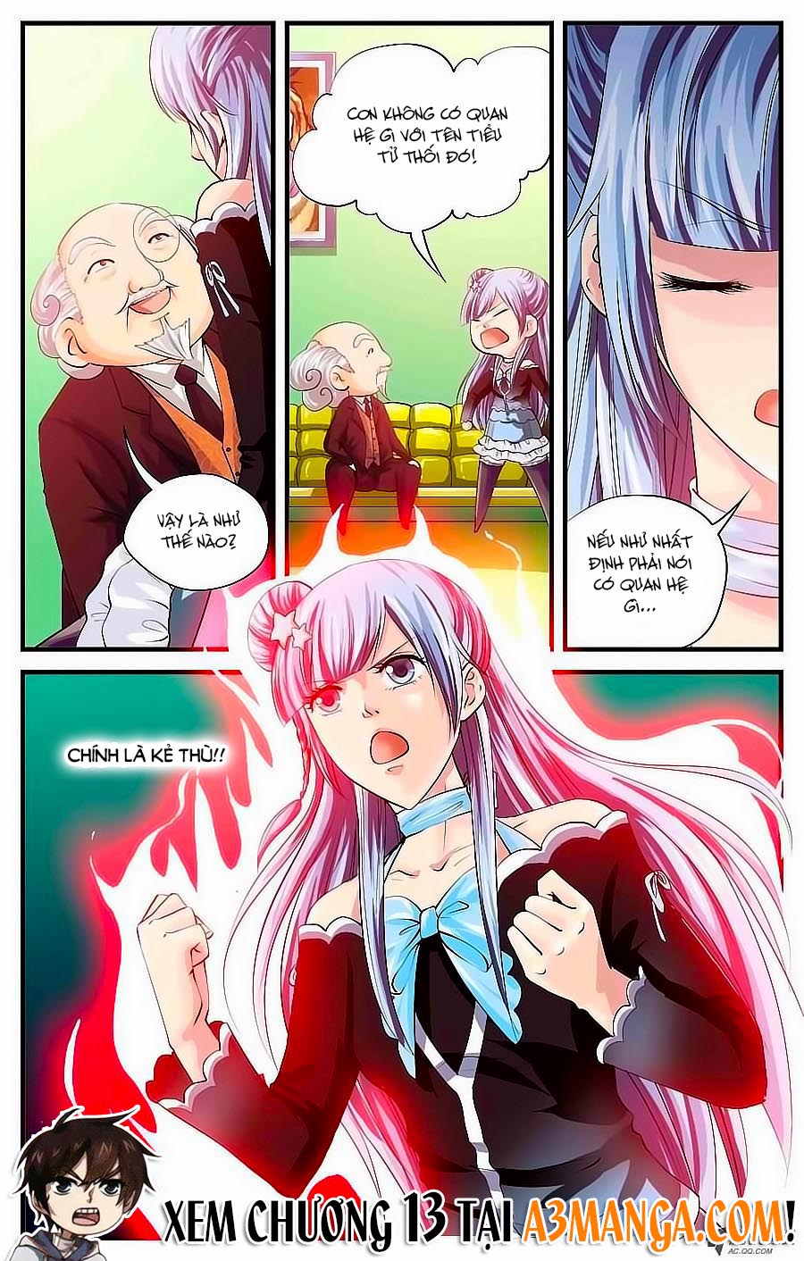 Học Viện Mỹ Nam Số 7 Chap 12 - Next Chap 13