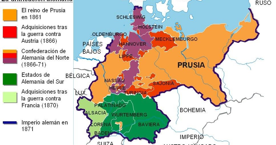 Imperialismo y nacionalismo Unificación de Alemania e Italia