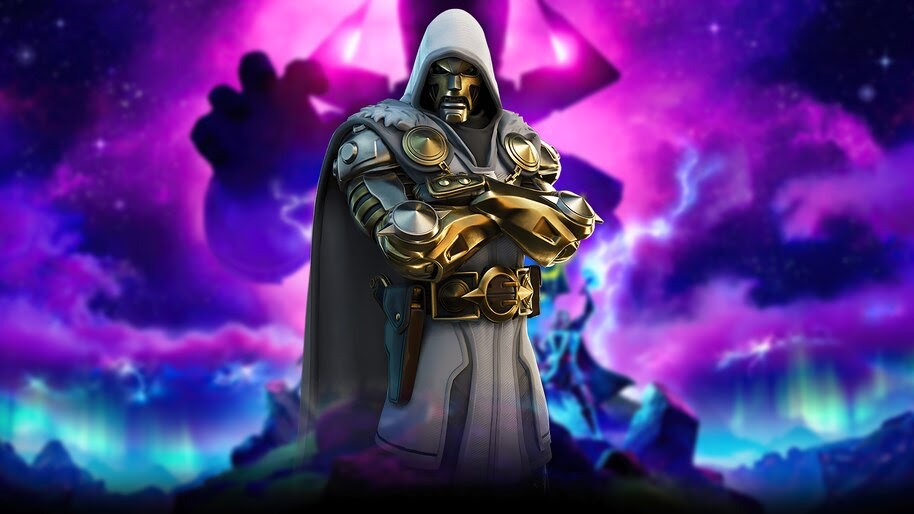 Fortnite, Doctor Doom, God Emperor, Marvel, 4K, 7.2558 Wallpaper