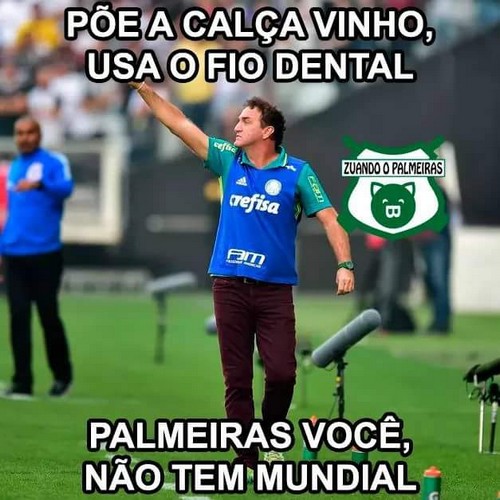 Palmeiras não têm Mundial (Solinho no Cavaco). 