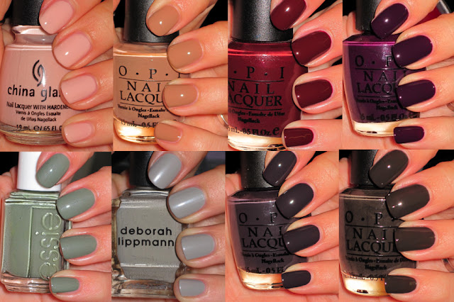 Best Winter Nail Polishes w/ Swatches