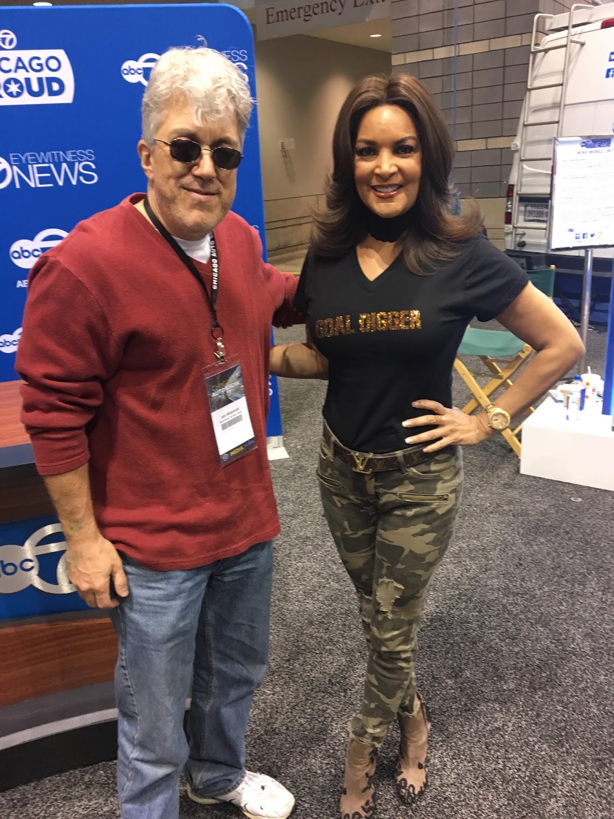 JOHNGY'S BEAT ABC7's Cheryl Burton at Chicago Auto Show 2018