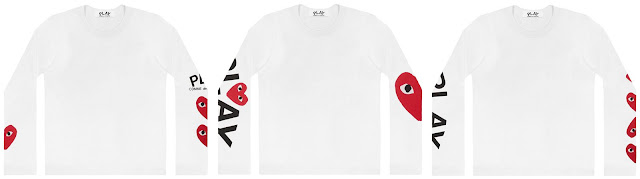 PLAY COMME des GARCONS Long Sleeve T-Shirts