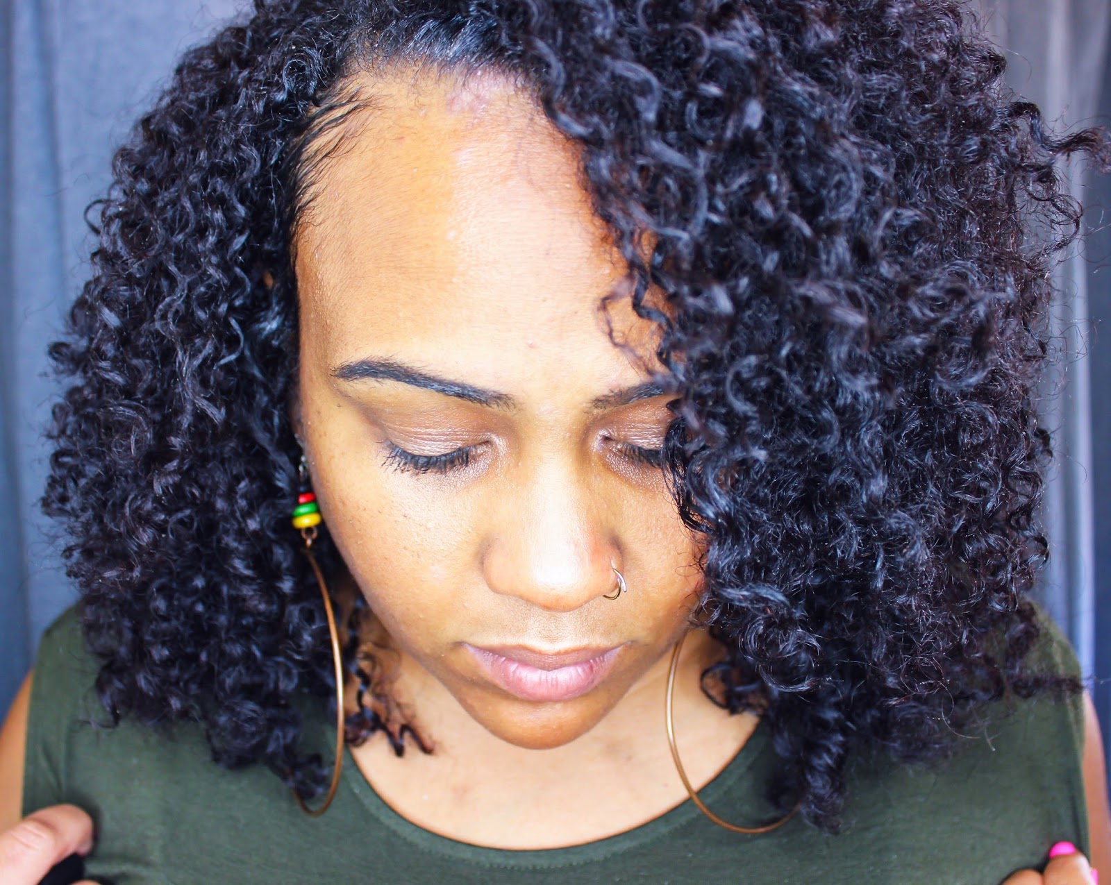 Review Working Out with tgin's NEW Curl Bomb Styling Gel + Smooth