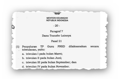 ✔ Pencairan Proteksi Profesi Guru Tahun 2015