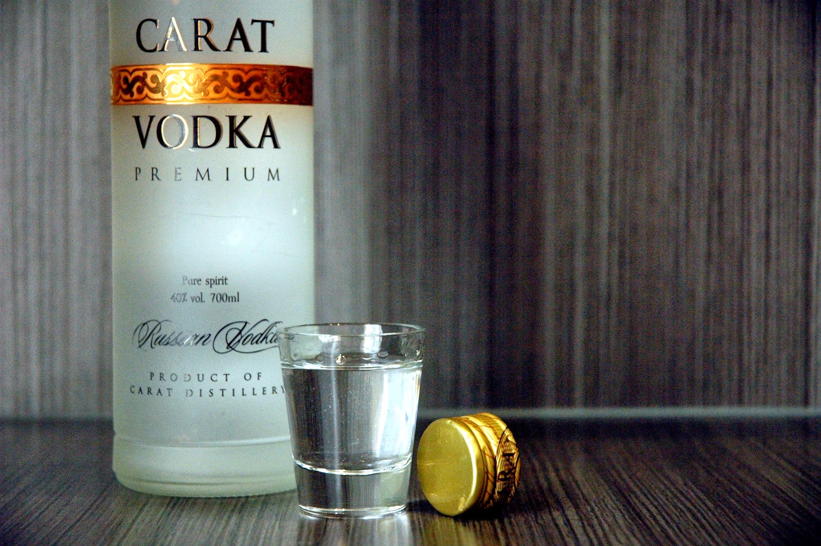 DUDE FOR FOOD Carat Vodka Premium A Real Gem Among Vodkas