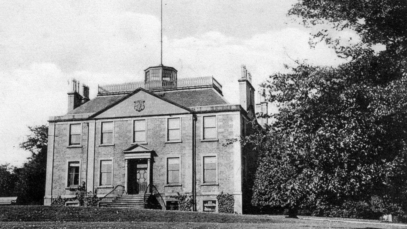Tour Scotland Old Photograph Glentyan House Kilbarchan Scotland