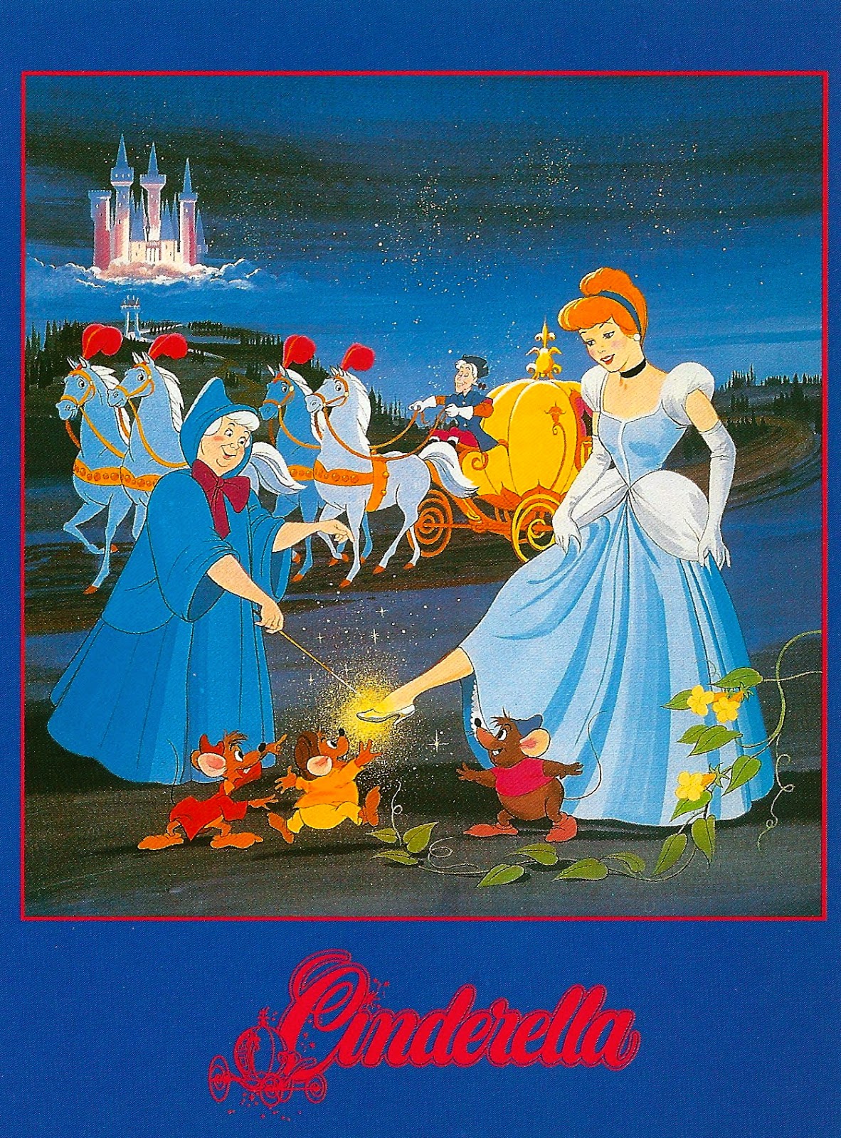 Отъезд золушки на бал. Золушка Уолт Дисней. Cinderella 1950. Золушка на балу. Золушка картинки.