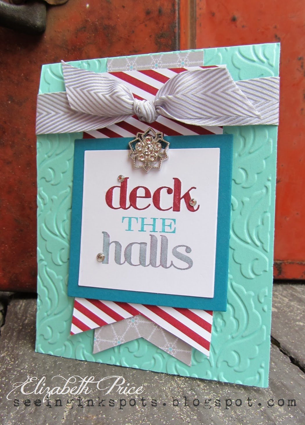 Seeing Ink Spots Christmas Messages for a Saturday Sketch