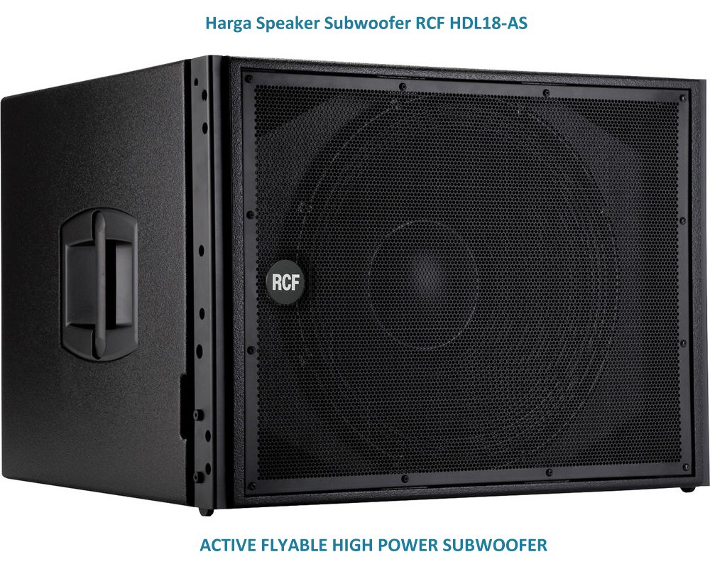 Harga Speaker RCF HDL18AS Subwoofer 18 inch Aktif Januari 2021