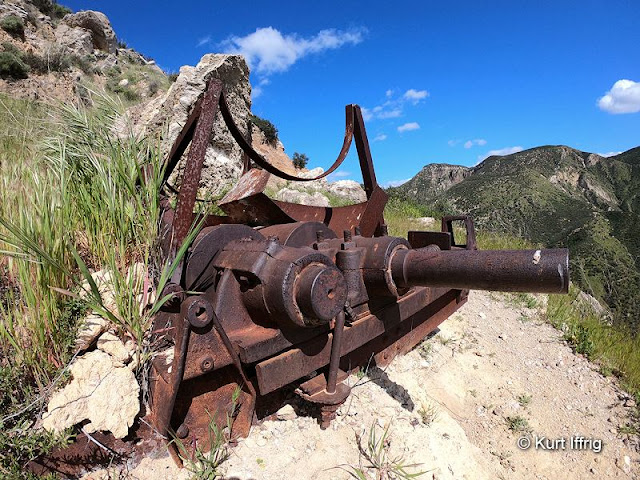 Located far below Coquina Mine, this may have been part of a conveyor or elevator system.
