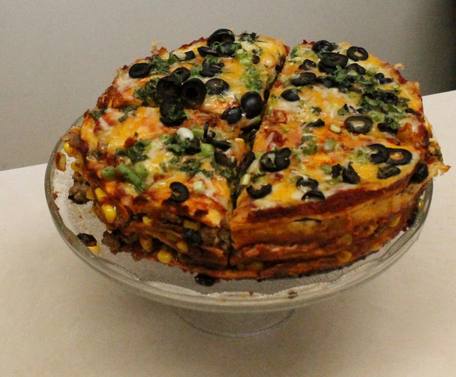 Easy as Pie in Kansas Stacked Enchilada Pie Week 39 Bonus