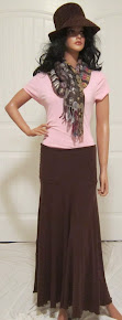 LDS Sister Missionary Skirt in Sueded Knit Jersey  Maxi Skirt