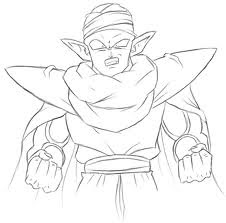 Dragon Ball Z Coloring Pages Piccolo How To Draw Cartoon Characters From Spongebob Coloringsnet