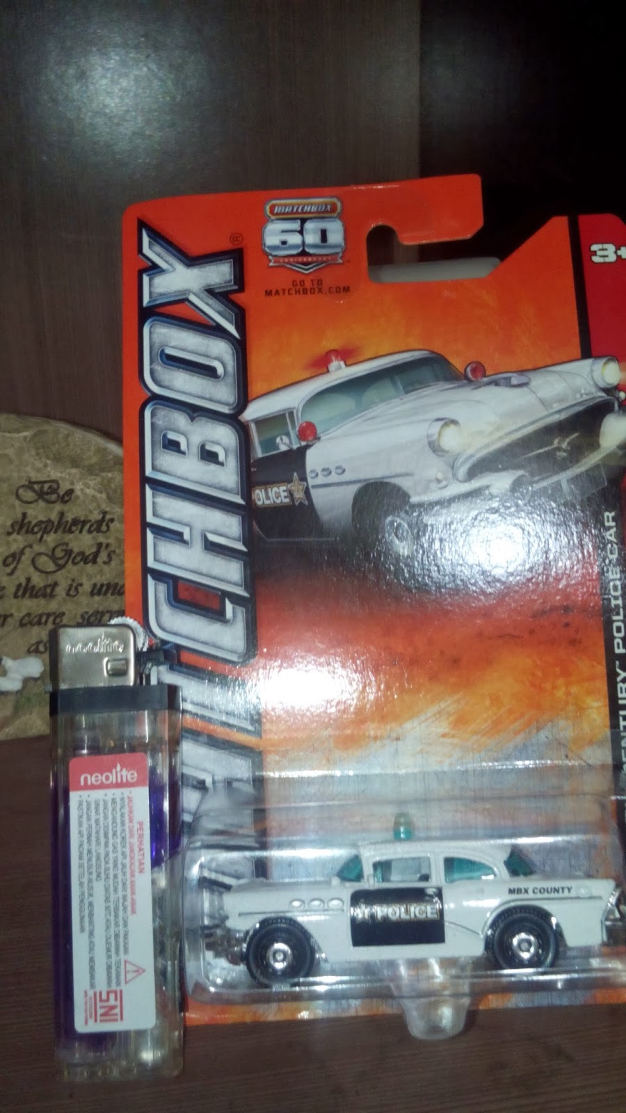 Matchbox '56 Buick Century Police Car (Highway Patrol) MJ Die Cast