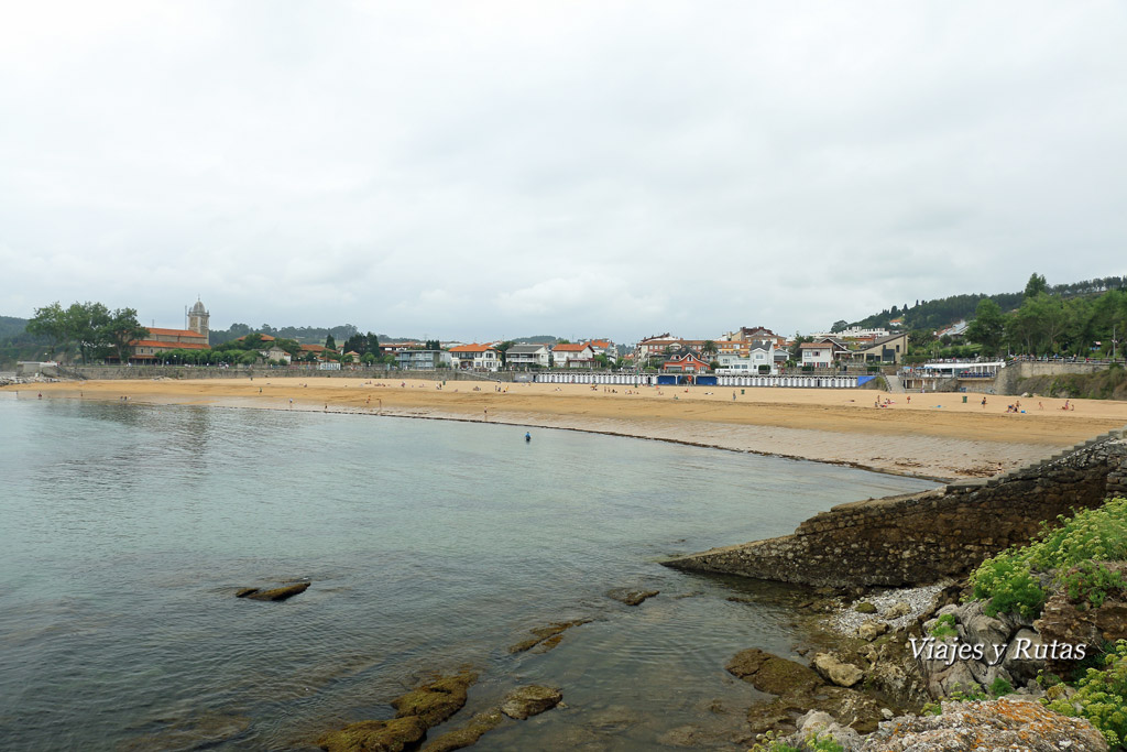 Playa de Luanco o de Santa Marina, Luanco, Asturias