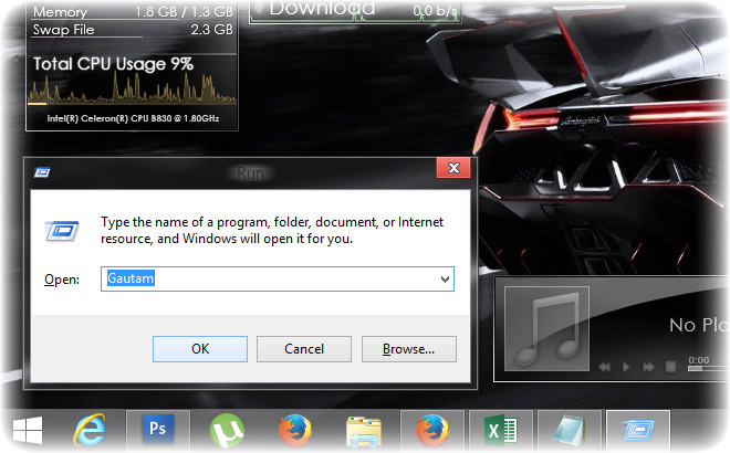 Run commands in Windows Windows Run Commands