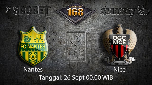 Prediksi Bola Jitu Nantes vs Nice 26 September 2018 ( French Ligue 1 )