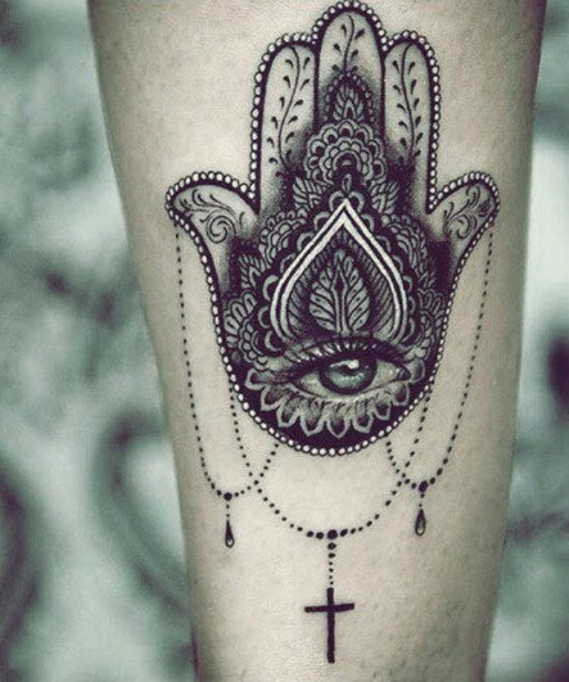 There are tattoos with Hamsa charm some special magic! - Tattoos and ...