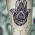 There are tattoos with Hamsa charm some special magic!