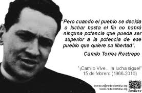 Resultado de imagen para camilo torres restrepo asesinado