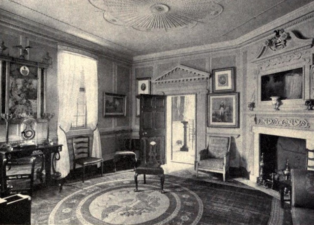 Interior of Mount Vernon, Virginia