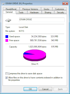 Additional RAM to speed up the device and save files ERAM  v2.24