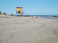guardavidas paisaje playa uruguay 
