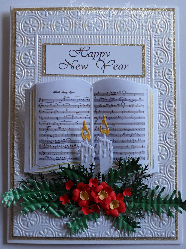 35 amazing new year cards to welcome 2015 Baukje's Cards and Crafts: Happy New Year