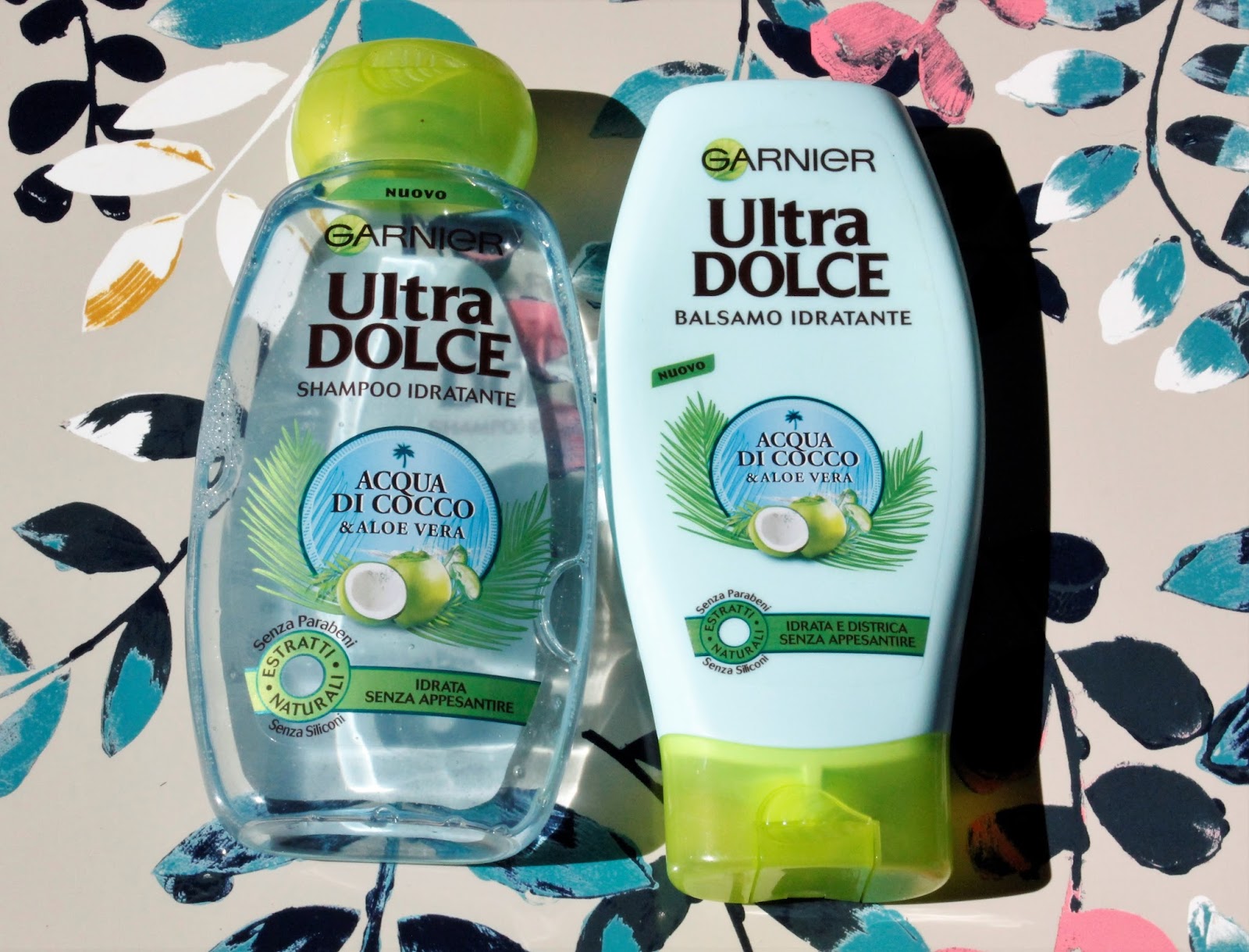 Ultra Dolce Garnier Acqua di Cocco & Aloe Vera (shampoo e balsamo