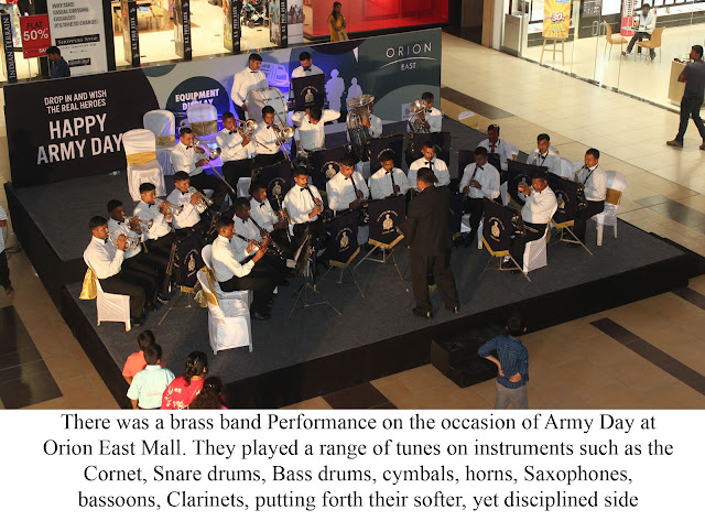 Orion East Mall Celebrates Army Day with Equipment Display and Band Performance