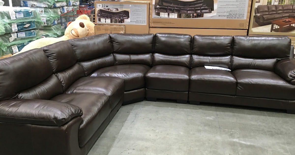 Marks Cohen Colton Leather Sectional, Leather Sectional Costco