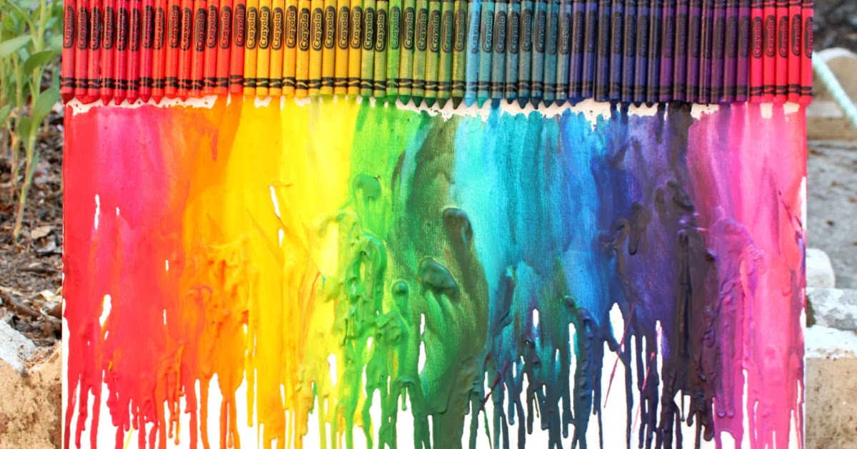 Artsy Fartsy Annie: DIY: Melted Crayon Art