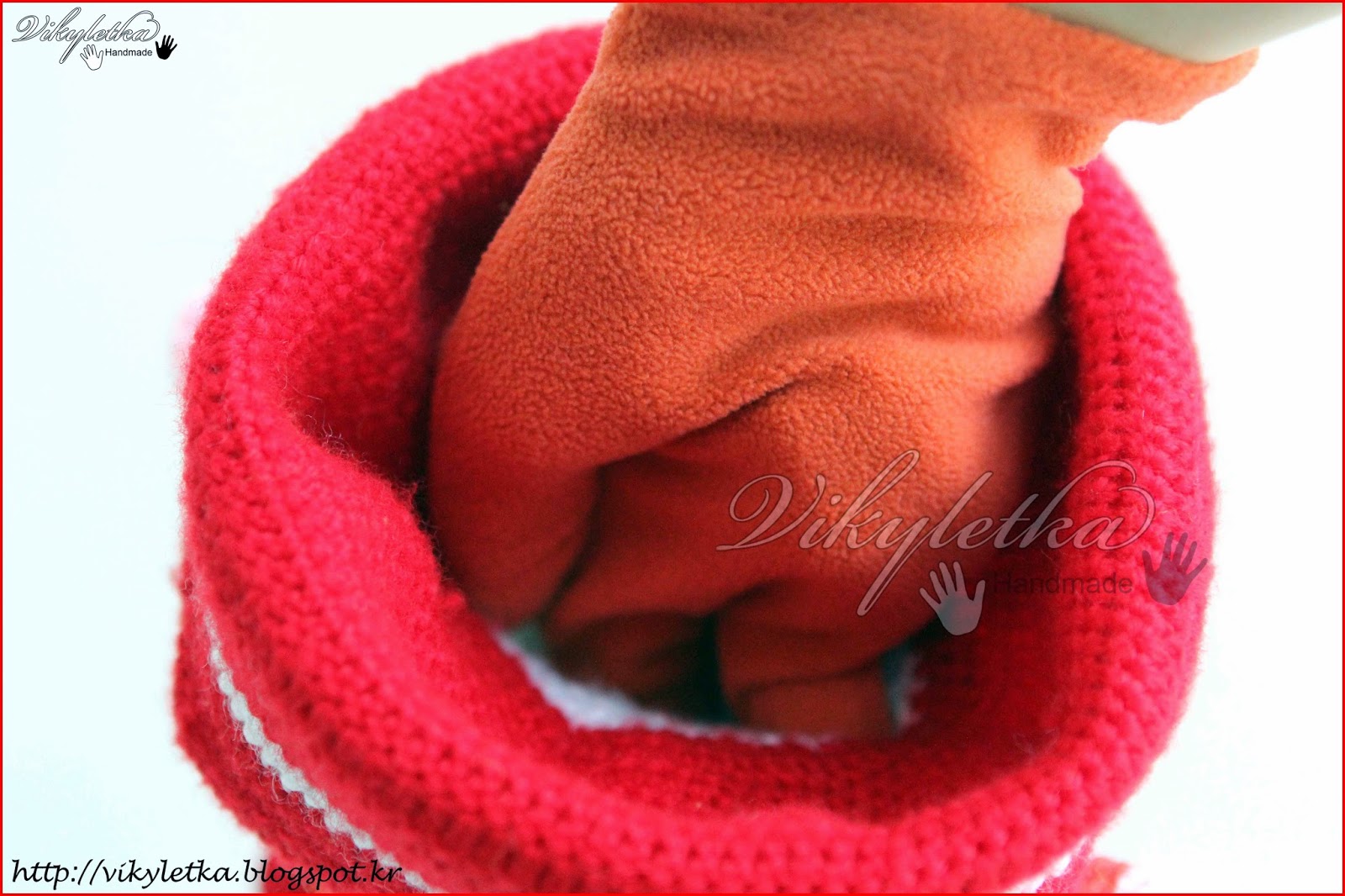 Я свяжу тебе жизнь...: Перчаточная кукла Красная Шапочка для домашнего ...