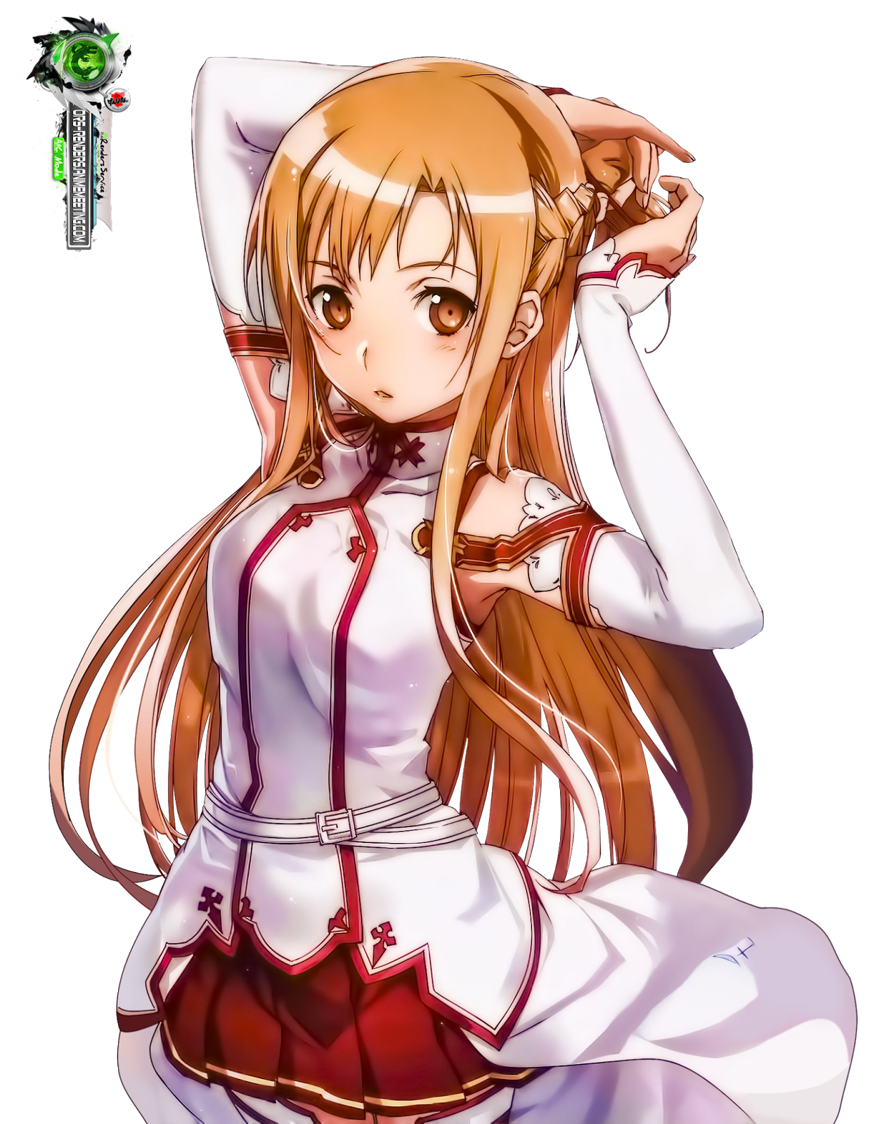 Sword Art OnlineAsuna Yuuki Mega Cute Abec SAO Skin Render ORS Anime