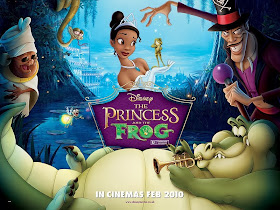 The Princess and the Frog UK poster animatedfilmreviews.filminspector.com