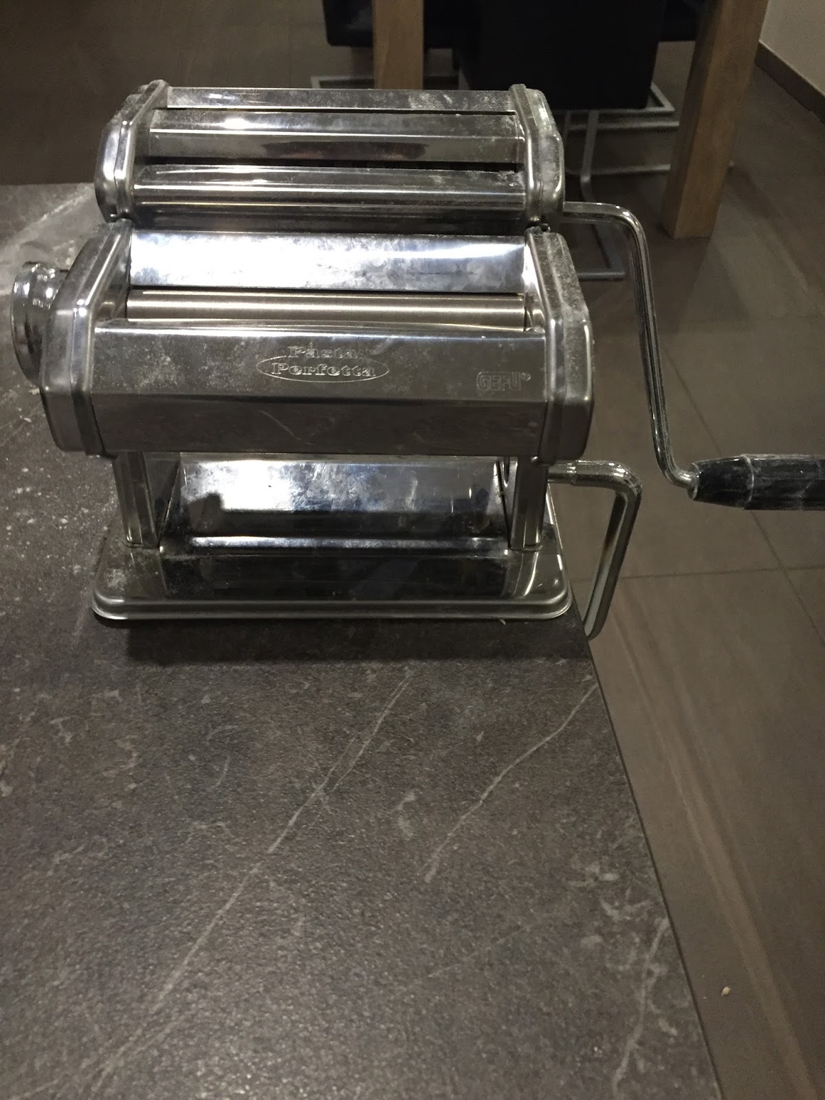 Flo´s Grill und Koch Blog: Selbstgemachte Bandnudeln mit Chorizo ...