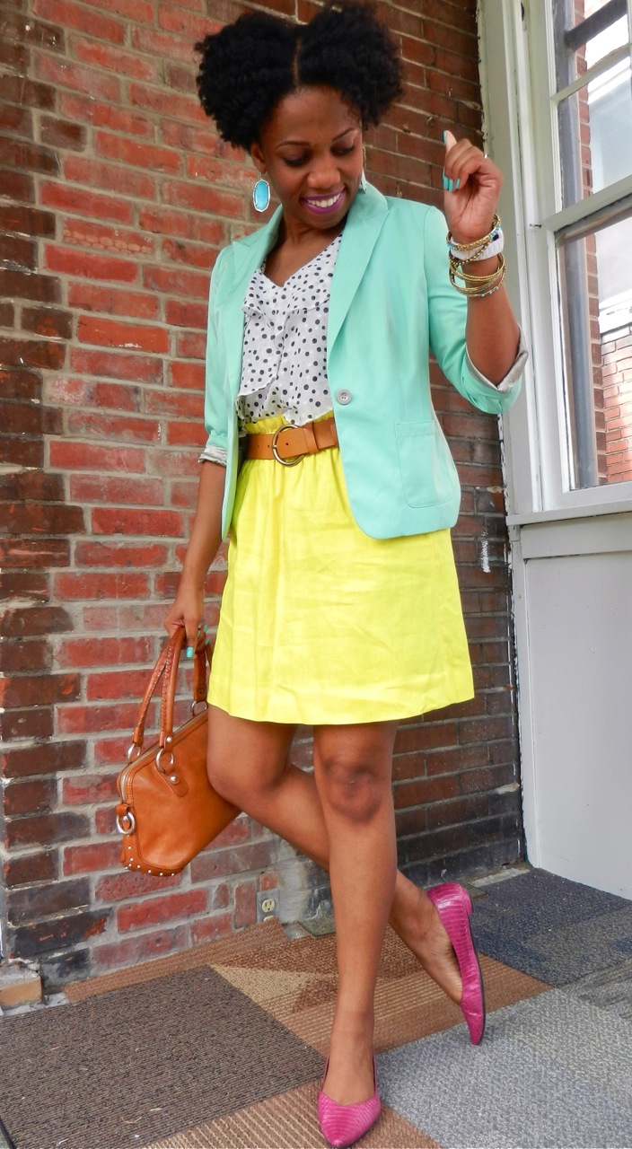 Spring Style: Mint & Yellow - Economy of Style