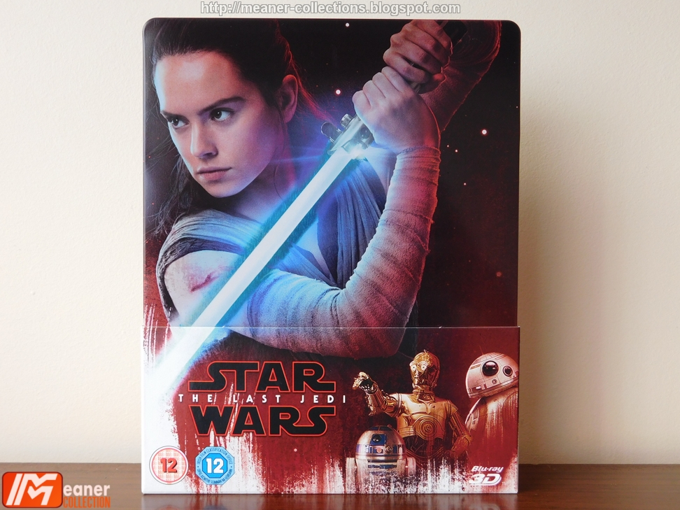 Star Wars The Last Jedi Zavvi Exclusive Blu Ray Steelbook