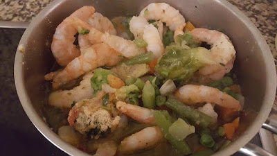 Shrimp and Vegetables Quiche Recipe