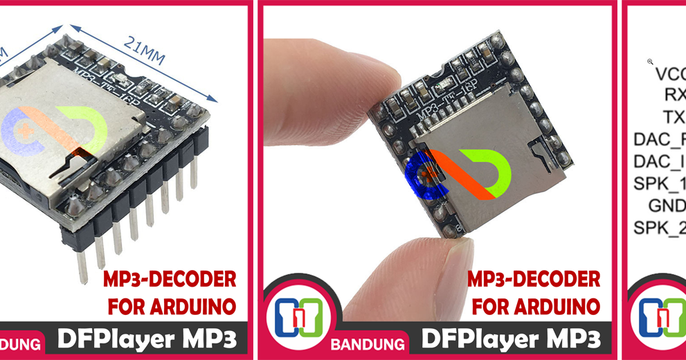 CNC STORE BANDUNG: TUTORIAL DFPLAYER MINI MP3-TF-16P STANDALONE OR WITH ...