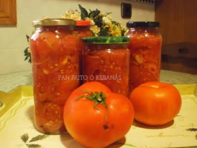  CONSERVA DE TOMATES 