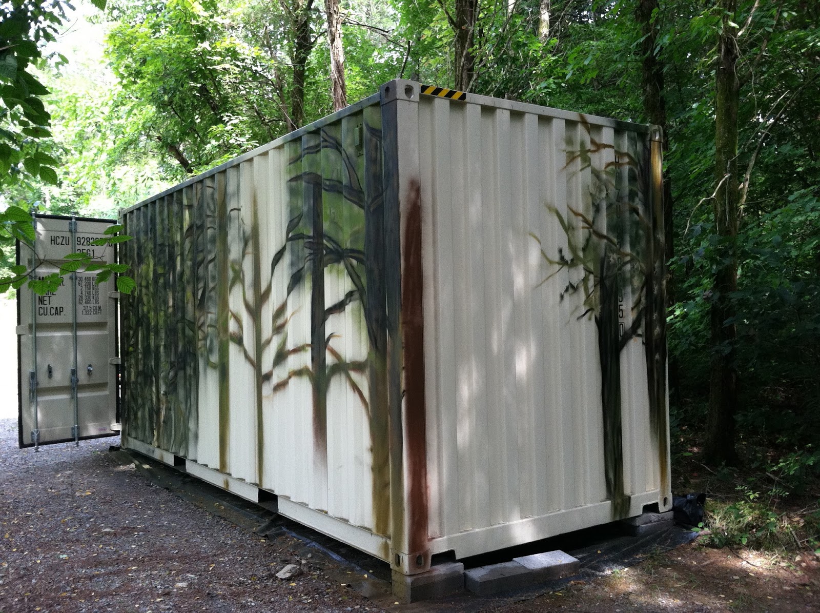 Duff Clothing TRUE CAMO ON SHIPPING CONTAINER