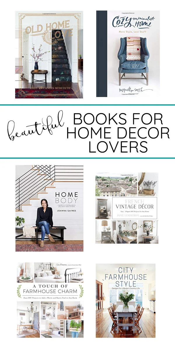 Coffee table books are the perfect gift idea for home decor lovers! These beautiful books are full of inspiring photos and are pretty enough for styling shelves or tables. 