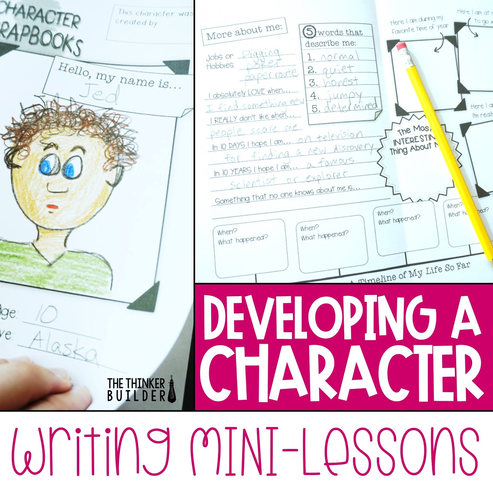 Developing a Character for Fictional Narrative Writing